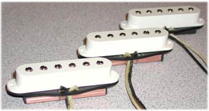 Single Coil P-90 style pickups for Strat style guitars